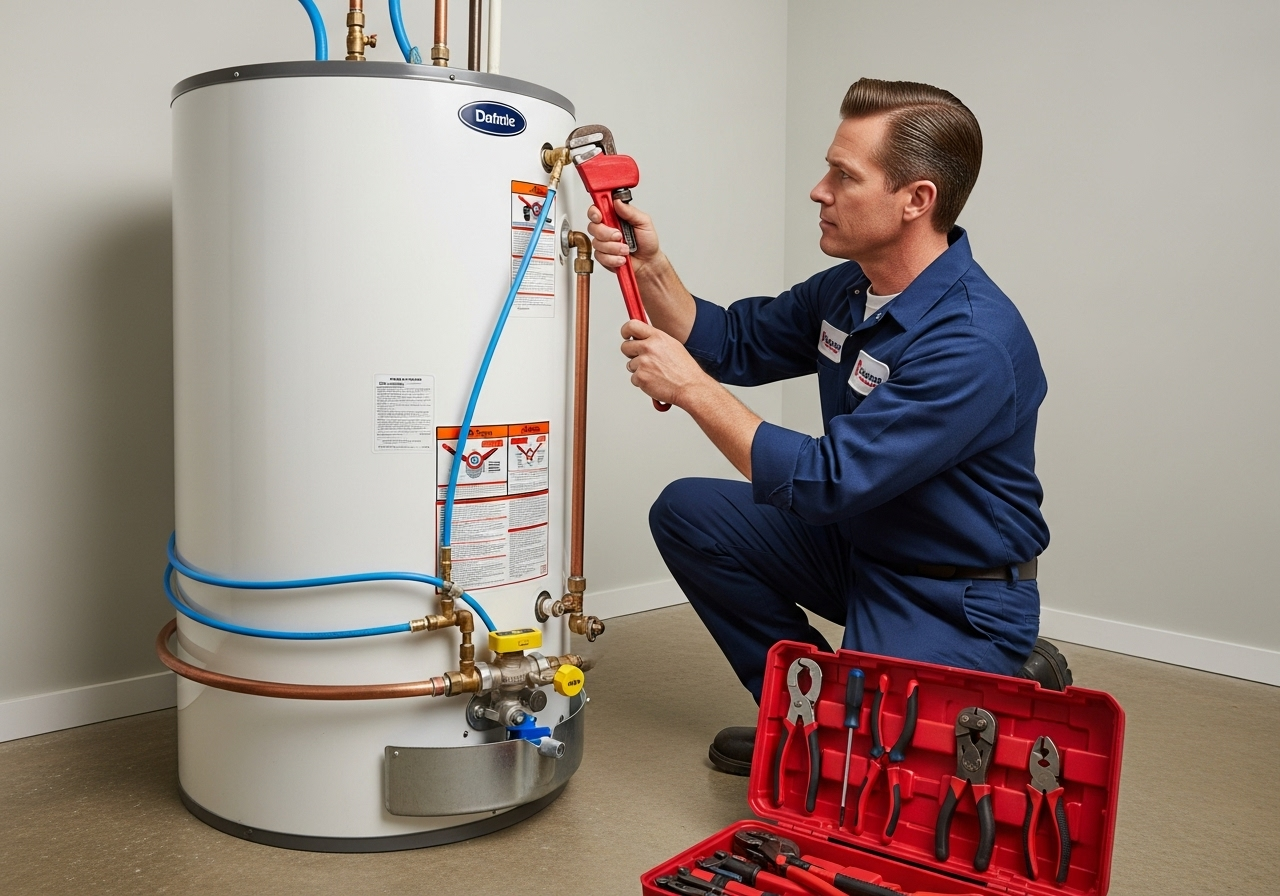 Professional water heater installation and repair service